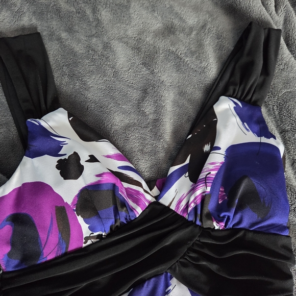 Eclipse Purple and Black Dress - Picture 2 of 4